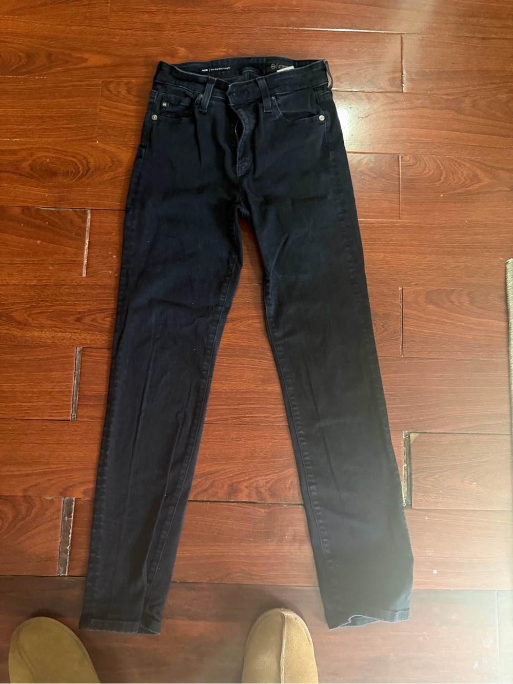 Ag Adriano Goldschmied Women's Skinny Jeans in Black